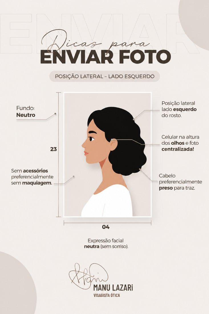 Exemplo de como tirar a foto de perfil